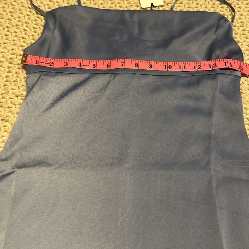 WeWoreWhat Cowl Midi in Slate Blue 4 - Picture 6 of 8